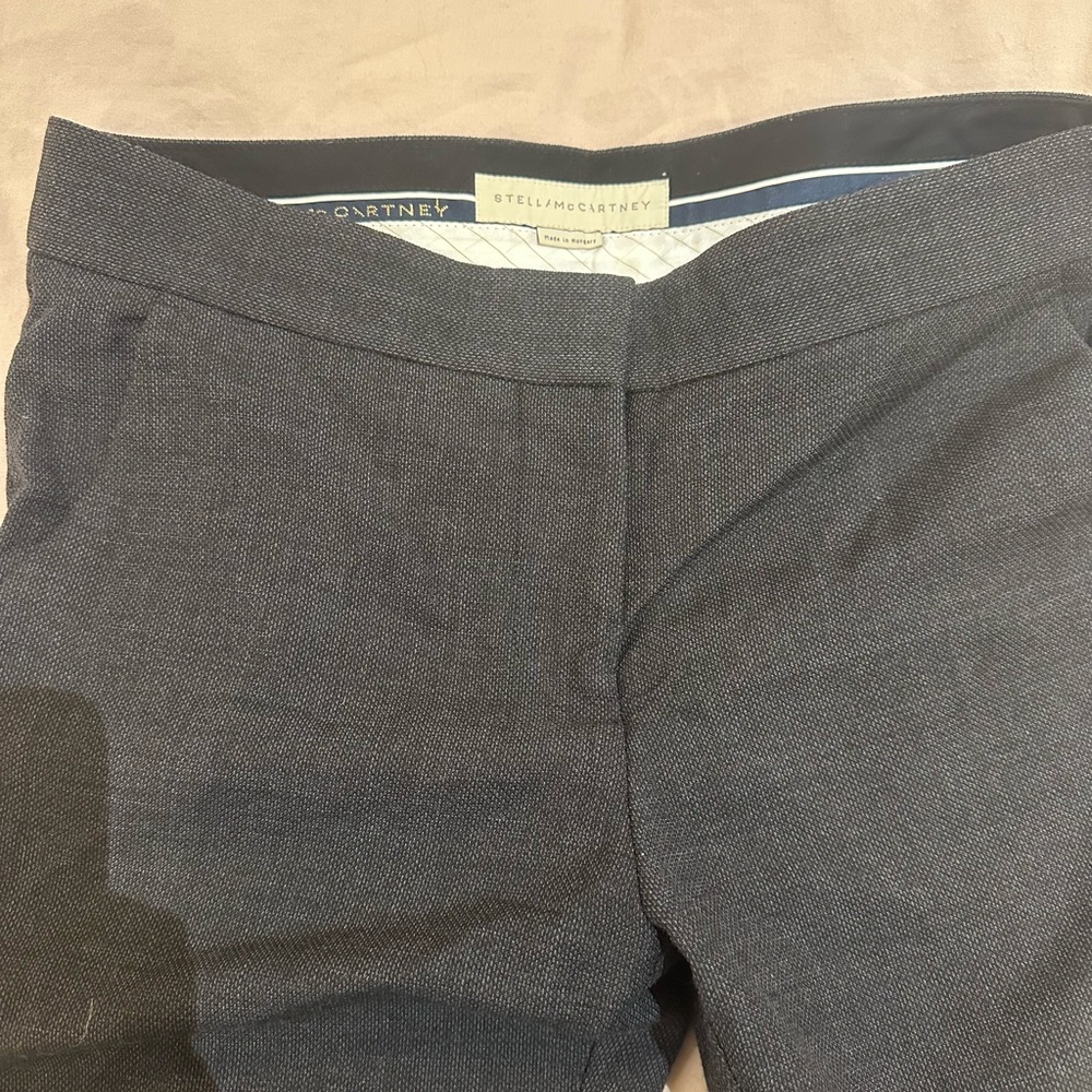 Stella McCartney Dark Navy Black Trousers